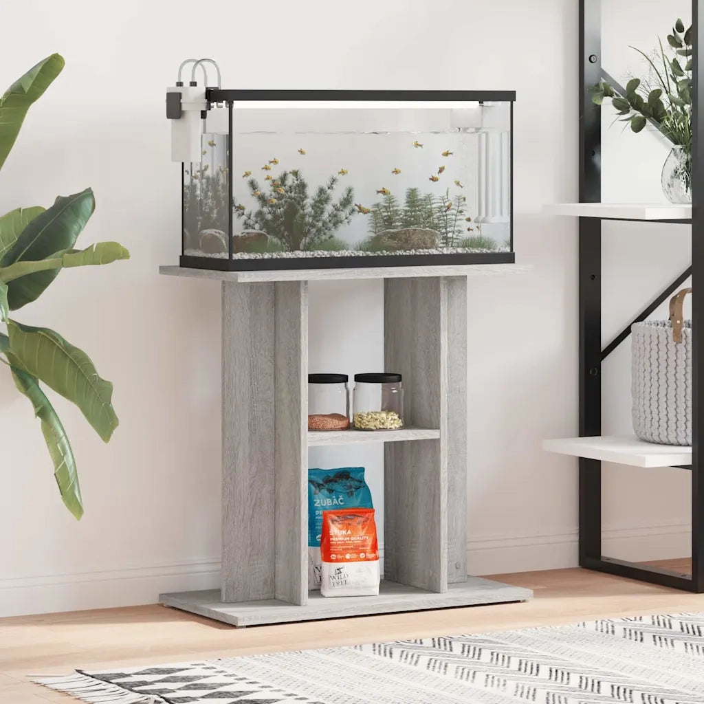 Supporto per acquario Grigio Sonoma 60x30x60 cm in legno ingegnerizzato CFW8807330
