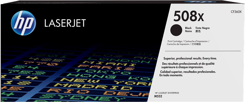 HP Cartuccia Toner originale nero ad alta capacità LaserJet 508X