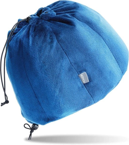 Cappello raffreddante per la testa - 8 elementi raffreddanti - per chemioterapia, emicrania e mal di testa - tessuto morbido e forma flessibile