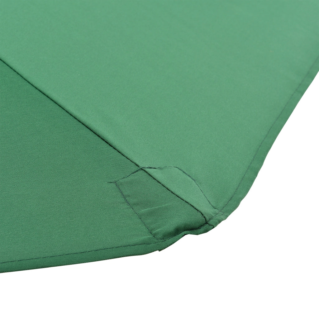 Ombrellone a Semicerchio Eger Parasole a Mezzaluna 300x150 cm Verde casa.pro