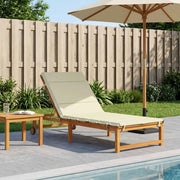 Cuscino per Lettino GEMERT 100% Poliestere Crema 948546