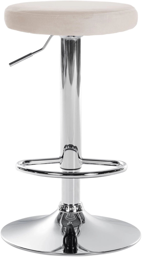 Barhocker Ponte Samt chrom