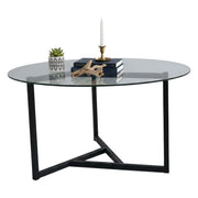 Esperia, Tavolino da Salotto Portariviste, 75x75x42h cm Nero