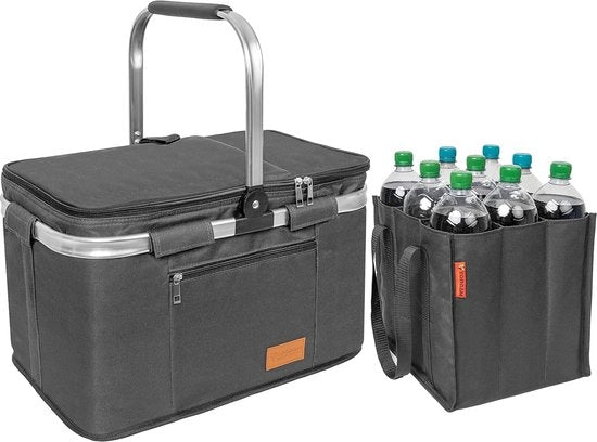 Set di Tasche e Biberon Insolubile - Ideale per Picnic e Trasporto di Cibo