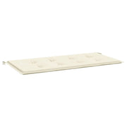 Cuscino per Panca da Giardino Crema 120x50x3 cm cod mxl 48800