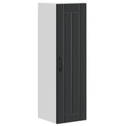 Mobile da cucina moderno e funzionale con pratico spazio di archiviazione 30 x 31 x 100 cm in legno ingegnerizzato nero 02_0054123
