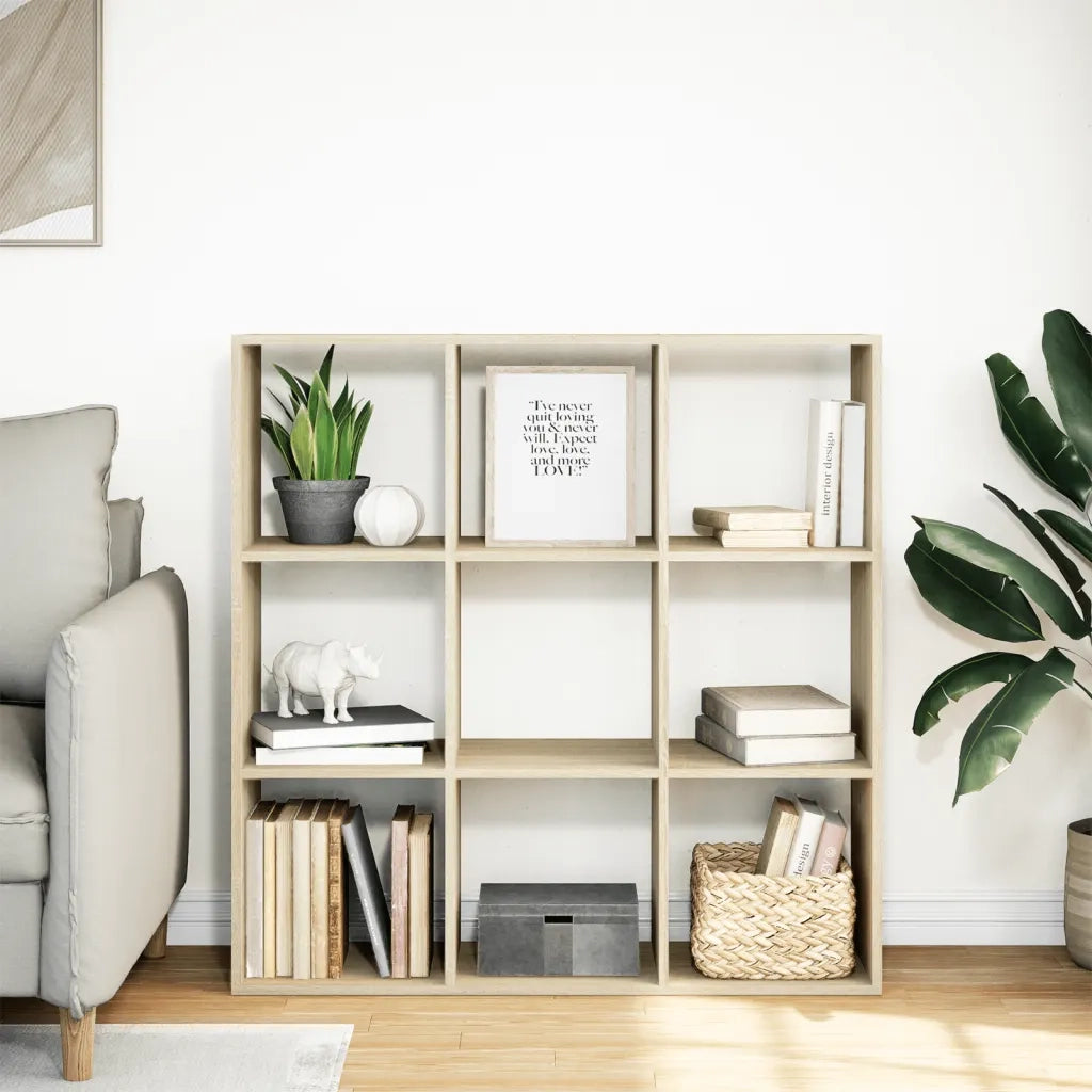 Libreria Divisorio Rovere Sonoma 102x29x103,5 cm in Truciolato 858041