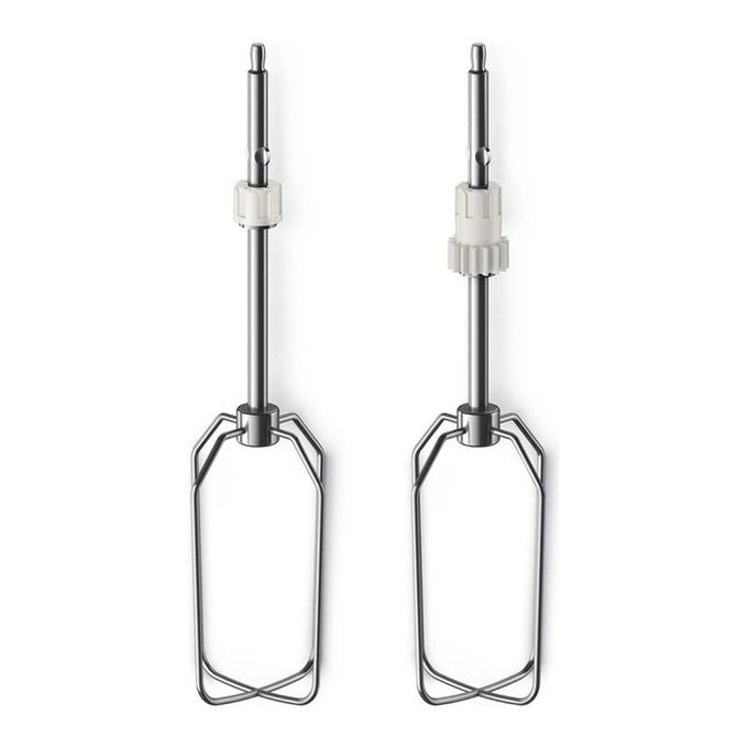 Philips HR3745-00 Viva Collection Sbattitore con base 450 W 5 velocita' Turbo ciotola 3 L fruste coniche colore Bianco