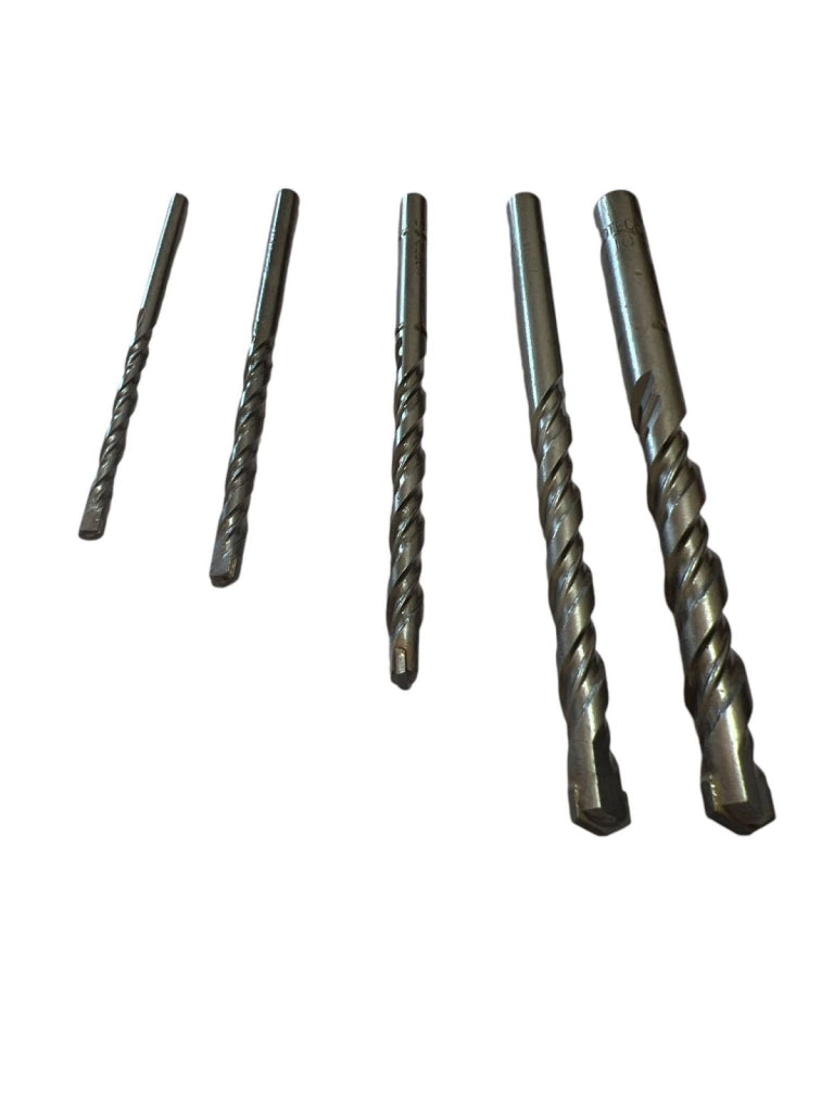 5 Punte Per Trapano Demolitore Punte muro cemento pietra Da 4 a 120mm 521001