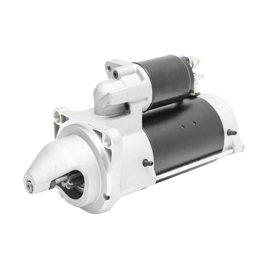 Motorino di avviamento 12 V, 3 kW, 9 denti (Z9) per Case IH, New Holland e Fiat. Codici OEM: 4699705, 4737755 Breckner Germany