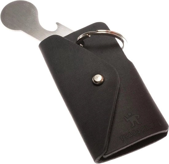 Taschiello per 6 chiavi in pelle vegetale - organizzatore di chiavi con sblocca carrello - Made in Germany