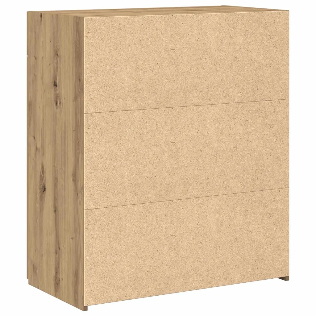 Armadio con cassetto rovere artigianale 80 x 42.5 x 93.5 cm 3365600