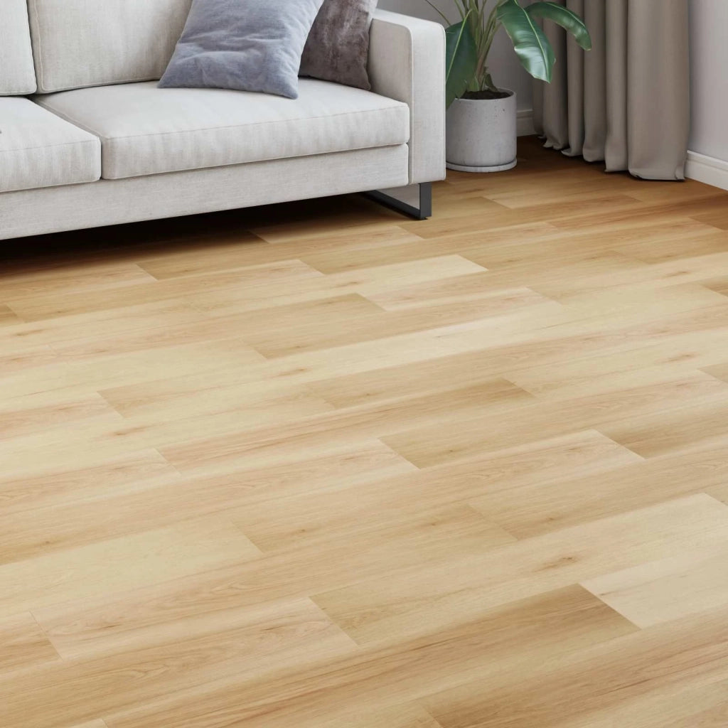 Pavimento in laminato 5 pcs Acero Chiaro 101 x 20 x 0,8 cm 42034090