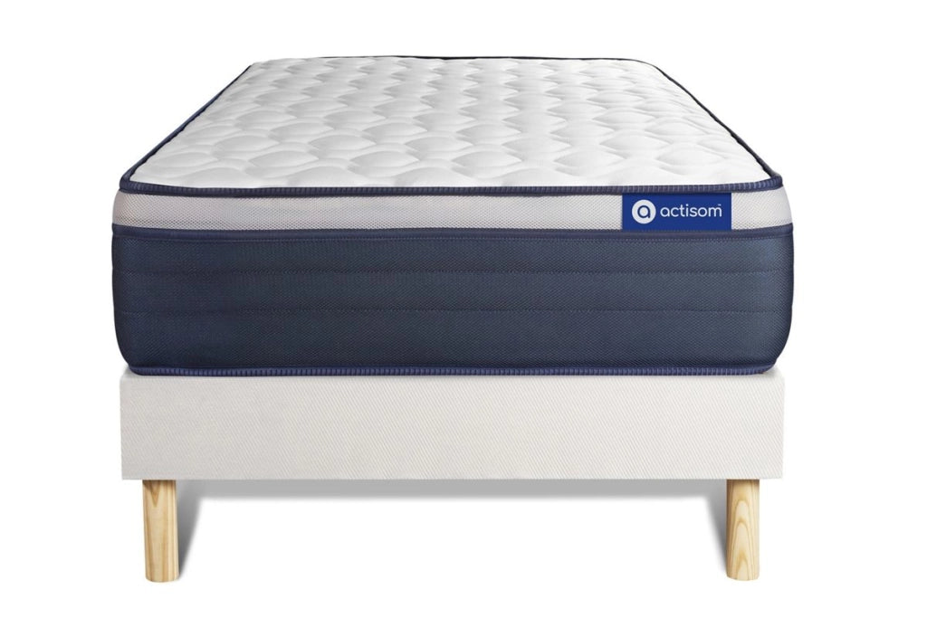 Kit rete e materasso matrimoniale Actiflex max 80x200cm - Spessore : 26cm - Molle insacchettate e memory foam - rigido