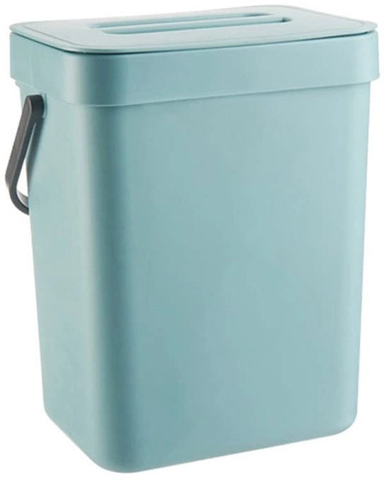 Compostiera per cucina 3L - Montaggio a parete - Materiale PP - Progettata per stampi - Facile da riporre - Dimensioni 16,1x13x20,5 cm - Contenitore per rifiuti