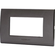 PLACCA COPRIFRUTTI ABL - NERO POSTI 4 MM 140X85- 8 pezzi