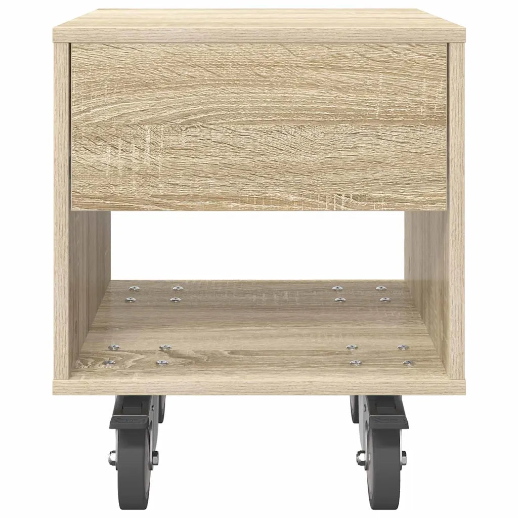 Comodino Rovere Sonoma 40,5 x 40 x 48 cm Legno multistrato 891060