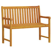 Panca da giardino mobili da esterno terrazza 110 x 55,5 x 90 cm legno massello di acacia 02_0011168