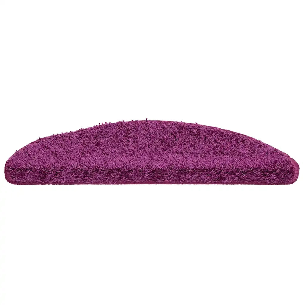 Tappetini per scale 20 pz 56x17x3 cm Viola Semicircolari 3365842