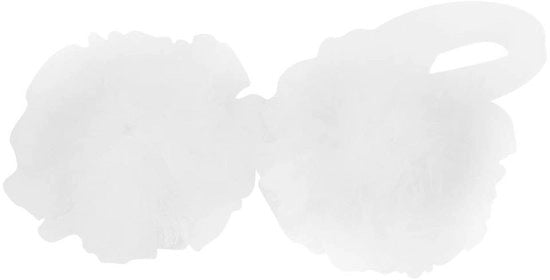 Decorazione per bambini - Muggennet per lettino - Decorazione per camera da bambini - Ideale per decorare la camera dei bambini - Disegno unico e chic - Bianco