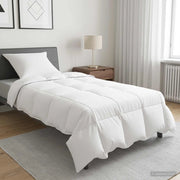 Piumone Bianco 135 x 200 cm Fibra di bambù 42041936