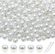 Collana in vetro 370 pezzi - Parelmoer - 6 mm - Nastro per collana - Creazione di gioielli - Artigianato