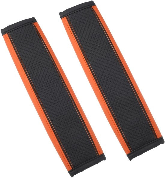 Sistema di protezione per cinture di sicurezza - copertura - riempimento scudo - morbido e resistente - 2 pezzi - migliorato comfort - adatto per auto