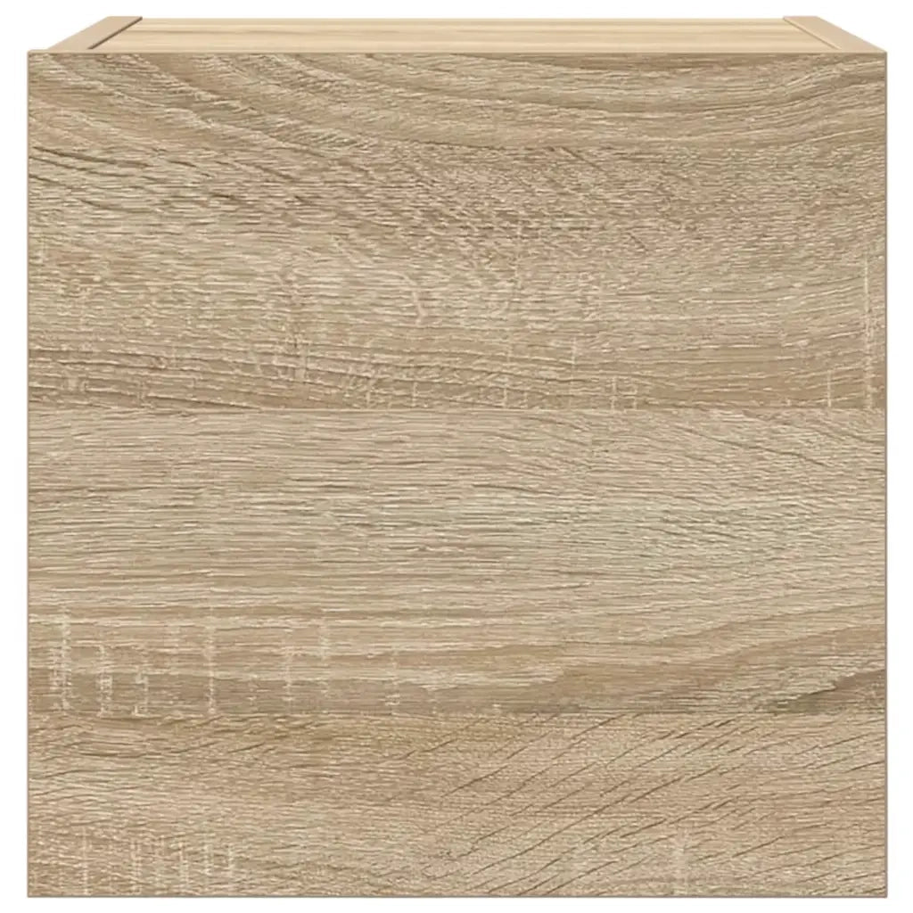 Armadietti a Parete per TV 2 pz Rovere Sonoma 30,5x30x30 cm cod mxl 16031