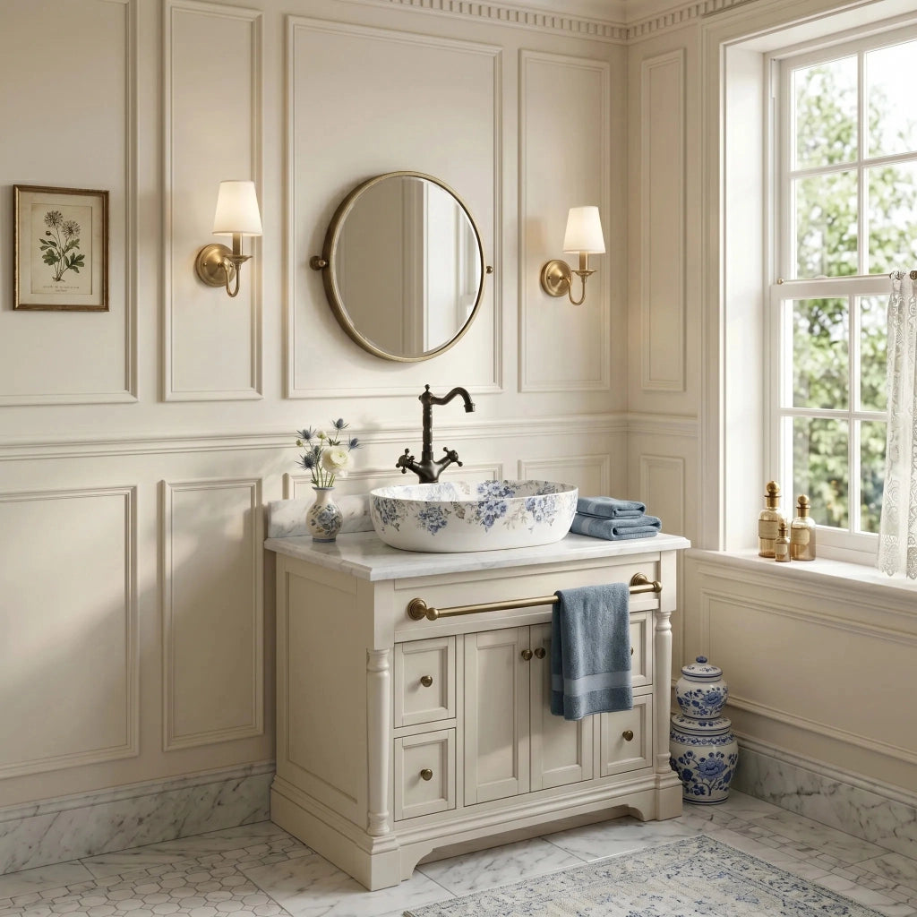 Lavabo Da Appoggio Rea Veronica Mat