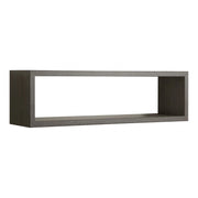 Mensola da Muro, Pensile Bagno, Mensola da Parete, Scaffale da Parete, Rovere Scuro, 60x17 p15,5 cm - Regolo