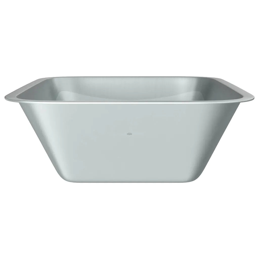 Sostituzione Vassoio Carriola Argento 88 x 60 x 32 cm Acciaio 42007976