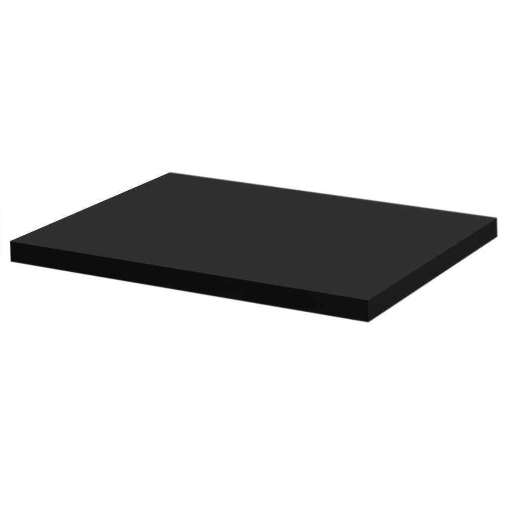 Mobiletto sottolavabo per bagno con 2 cassetti 50 x 60 x 40 cm effetto rovere nero 03_0010002