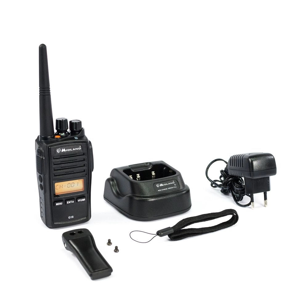 C1145 Radio ricetrasmittente MIDLAND G18 PRO PMR446 IP67