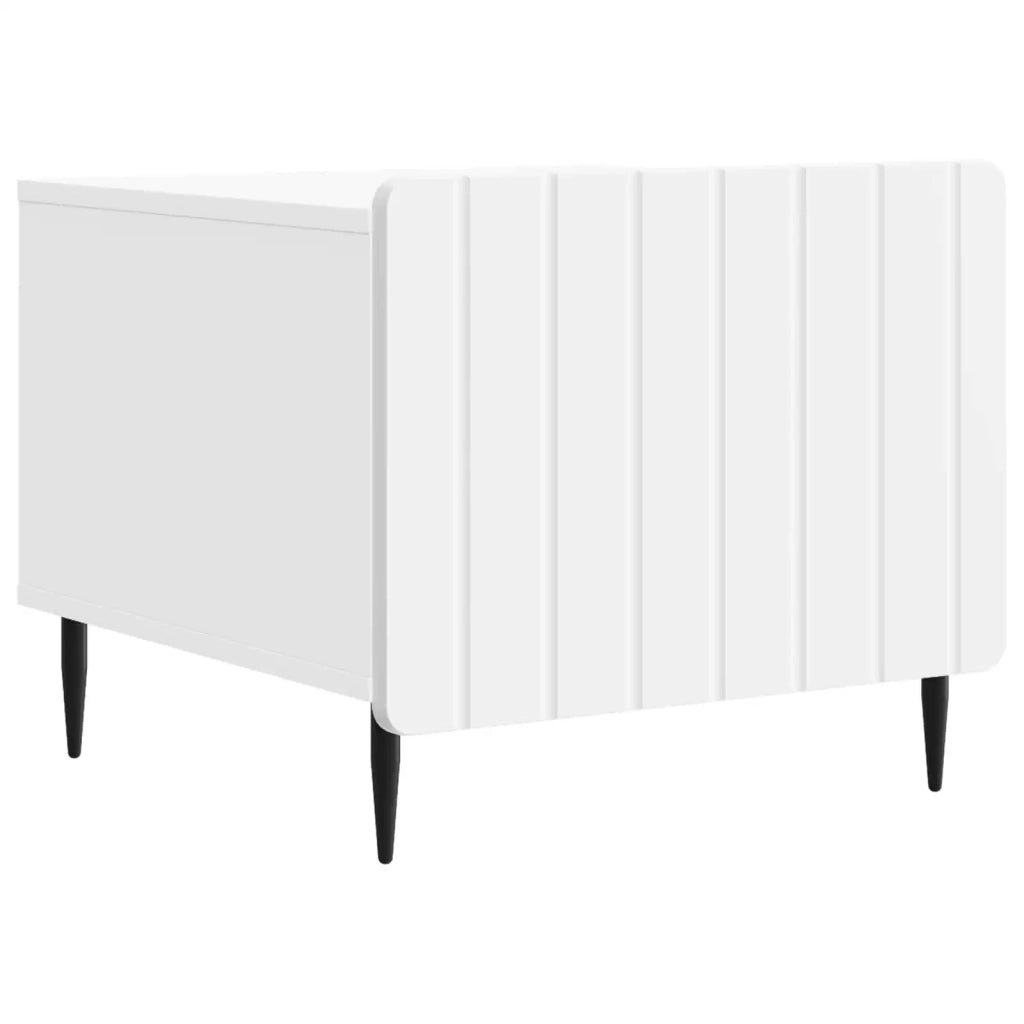 Tavolino da salotto Bianco 49 x 50 x 42 cm Legno ingegnerizzato 894505