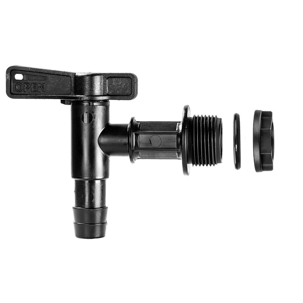 Rubinetto da giardino KADAX 3/4 per serbatoio di acqua piovana con valvola a barilotto