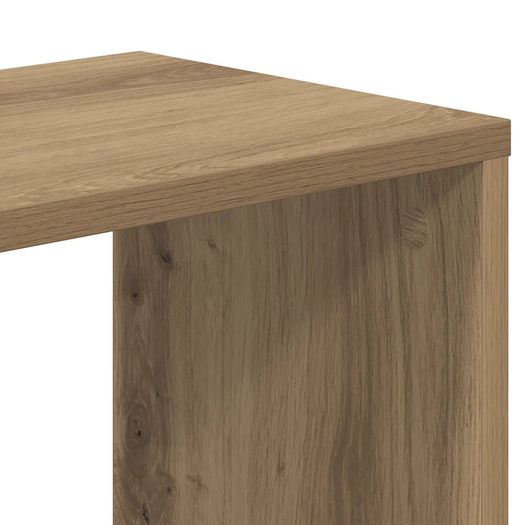 Libreria 5 Piani Rovere Artigianale 45x23,5x162,5cm Multistrato 852788