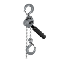 Mini paranco a catena manuale VM0.25 fino a 250 kg, altezza di sollevamento di 1,5 m, in alluminio, per il sollevamento di carichi pesanti