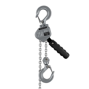 Mini paranco a catena manuale VM0.25 fino a 250 kg, altezza di sollevamento di 1,5 m, in alluminio, per il sollevamento di carichi pesanti