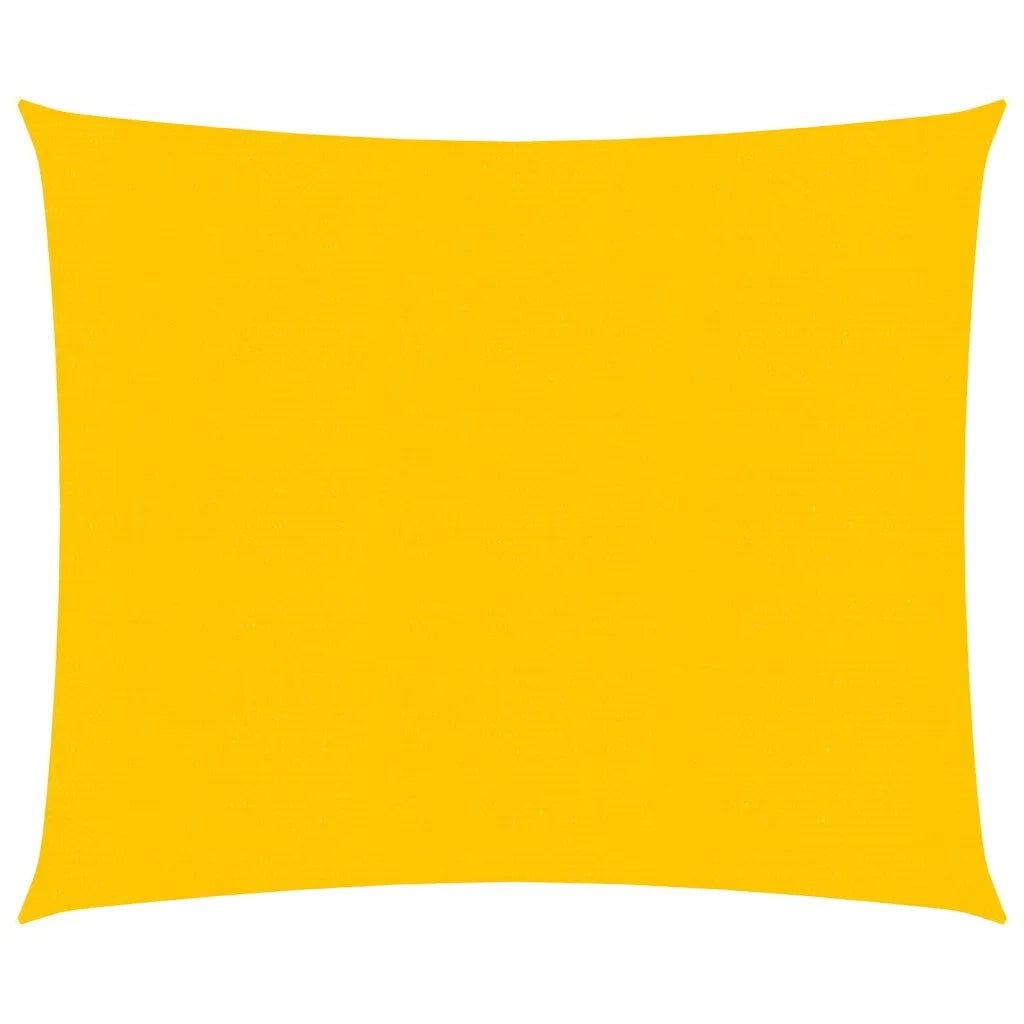 Vela Parasole 160 g/mÂ² Quadrata Giallo 5x5 m in HDPE