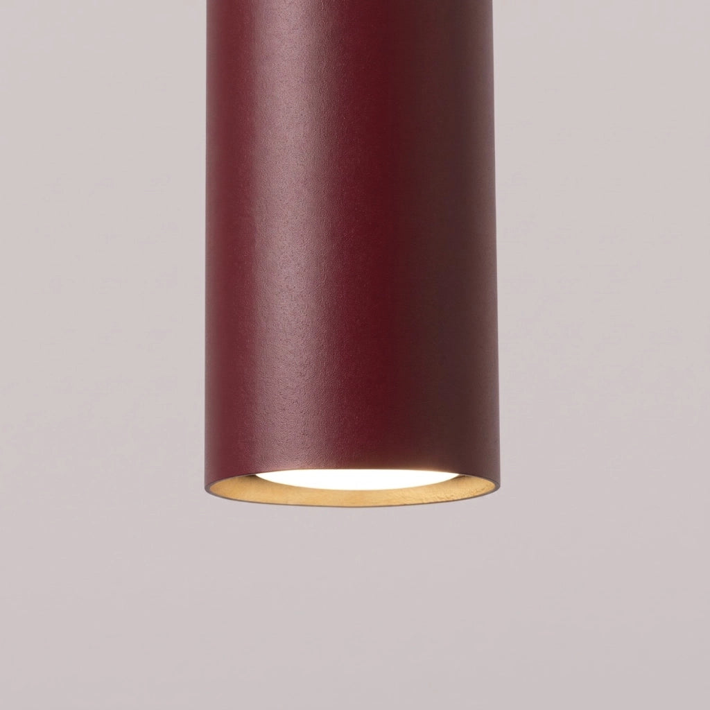 Lampada a sospensione LAGOS 1 bordeaux