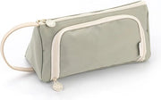 Etui grande, verde, contenitore per penne grande