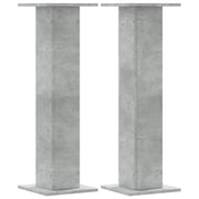 Supporti per piante | Sostegno per piante 2 pz Grigio Cemento 30x30x95 cm Truciolato