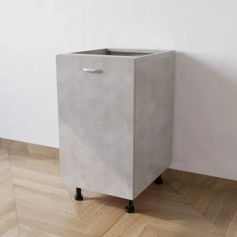 Mobile Base 45 Compreso Di Anta. H 72 Cm L 45 Cm P 55.5 Cm. Spedizione In Kit Cemento