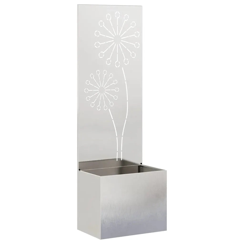 Schermo per privacy in giardino Traforo Argento 50 x 150 cm CFW1598964