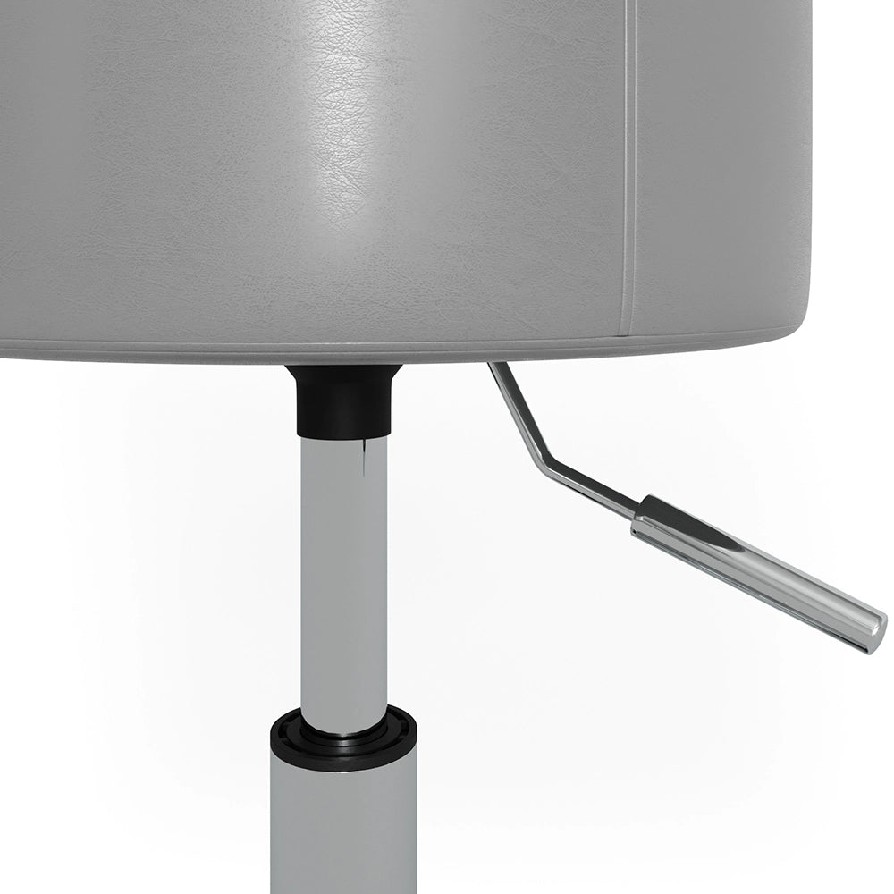 Vicco Sgabello Grigio 33.5 x 67 cm per tavolo da toeletta