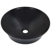 Lavandino 41x12,5 cm in Ceramica Nero CFW4628163