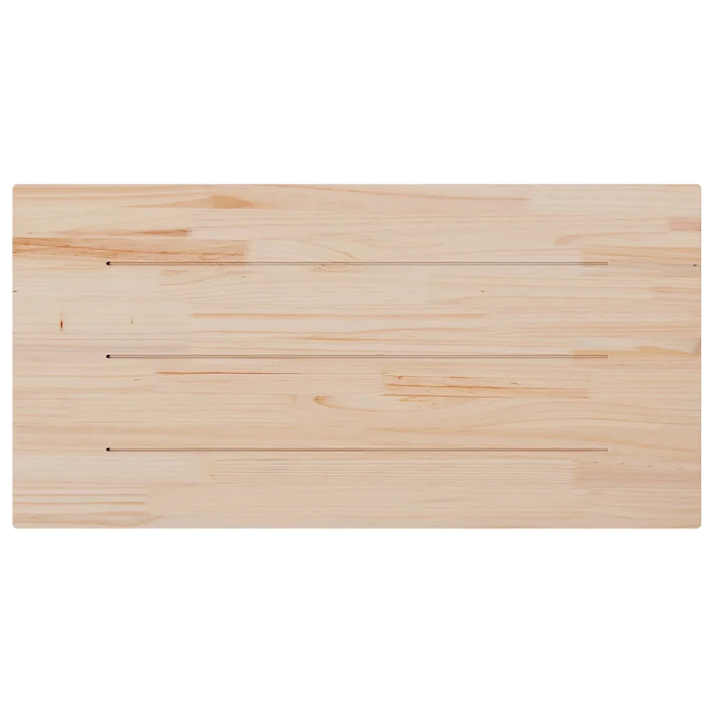 Piani Tavolo 4 pz 100x50x2,5cm Rettangolare Legno Massello Pino