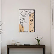 Rinal, Quadro Materiale Struttura in Legno Nobilitato, 55x80h cm Marrone Rovere