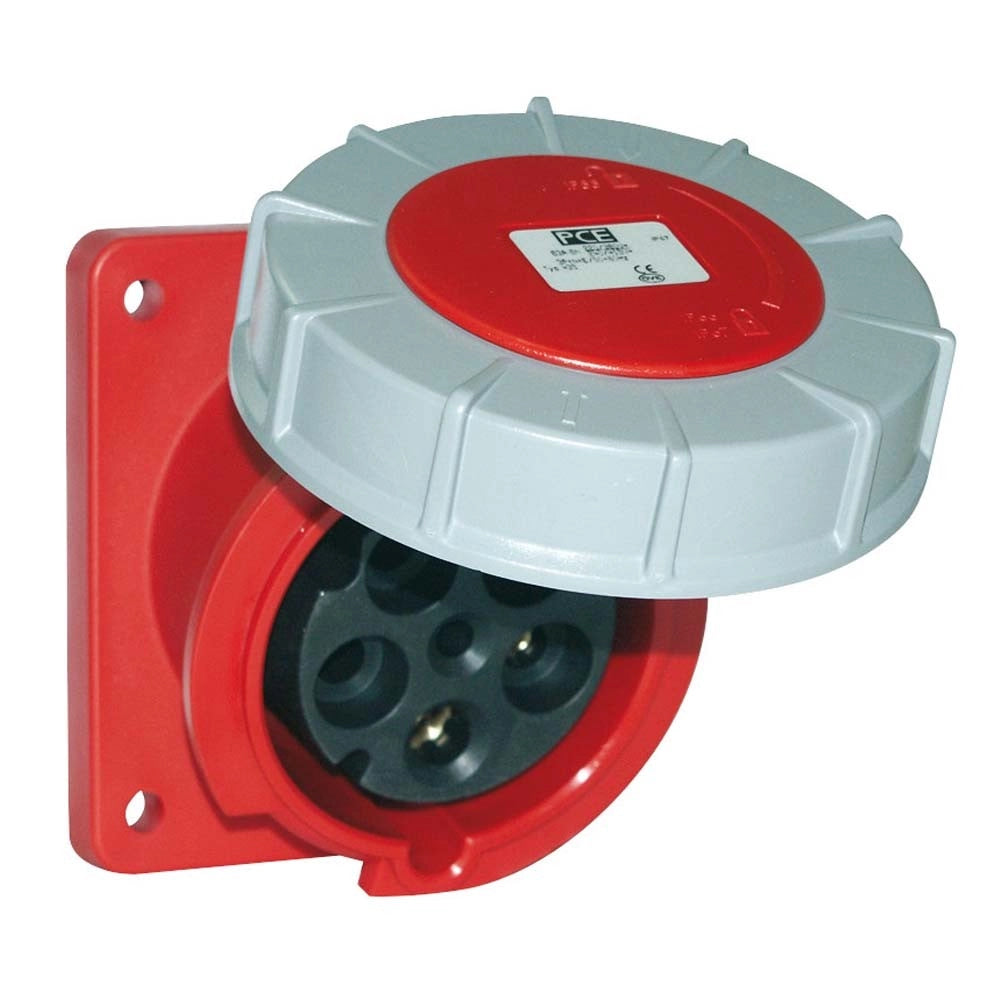 Presa da incasso 63A 3P+N+T 400V IP67 Pce