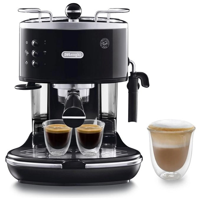 De'Longhi ECO311.BK Icona Classic Macchina da caffe' Manuale 1,4 L 15 bar 1100 W Espresso Cappuccino colore Nero